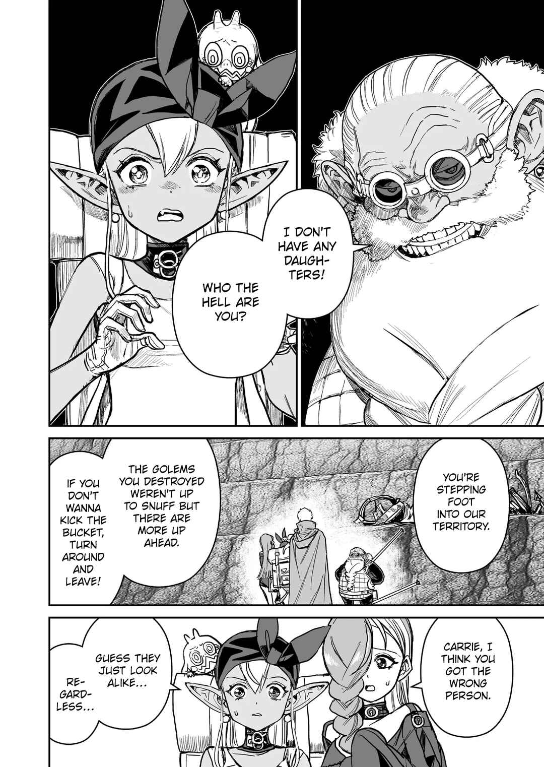 Page 2 Chapter 15 Abandoned ~Tsuyosugite Buki ga Kowareru Yuusha to Buki Shokunin no Elf~