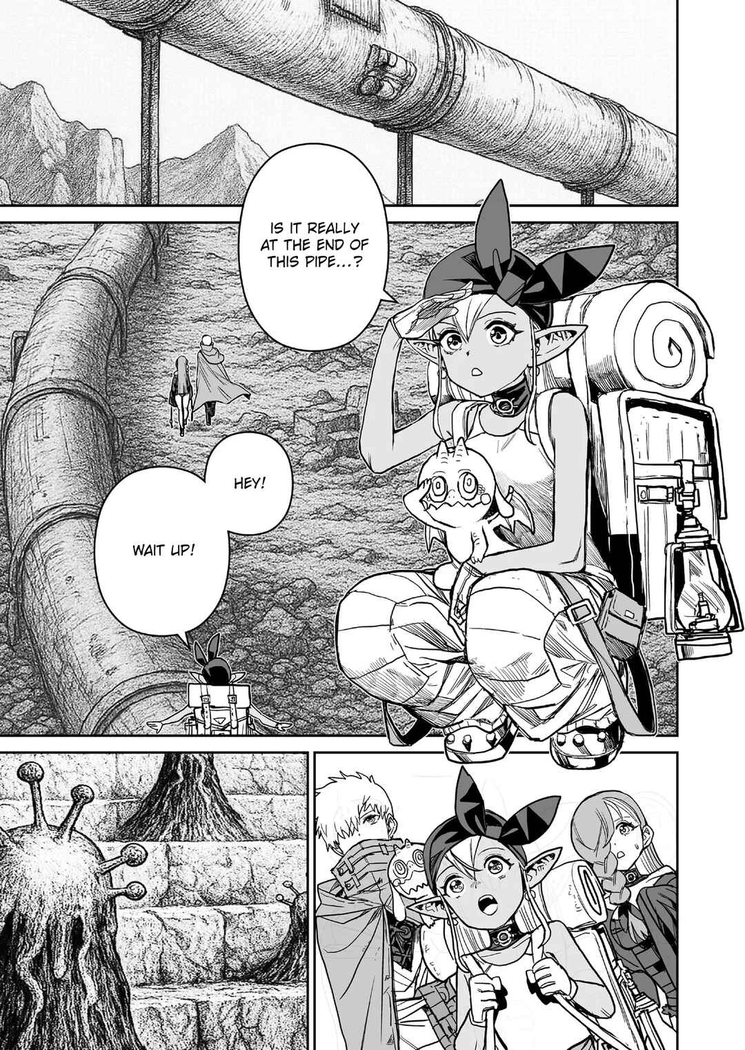 Page 1 Chapter 14 Abandoned ~Tsuyosugite Buki ga Kowareru Yuusha to Buki Shokunin no Elf~