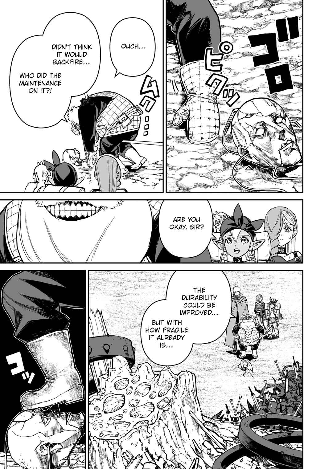 Page 13 Chapter 14 Abandoned ~Tsuyosugite Buki ga Kowareru Yuusha to Buki Shokunin no Elf~