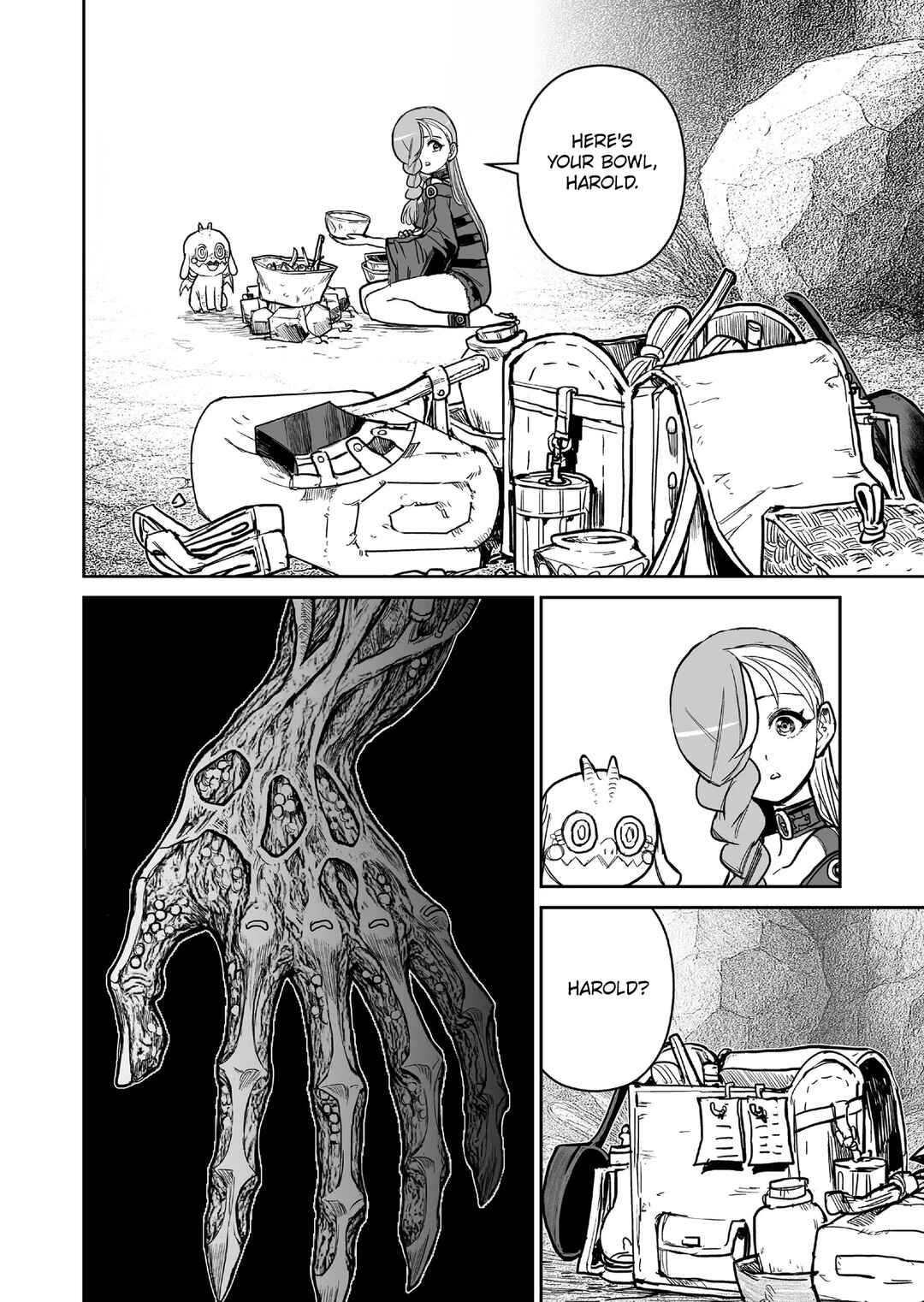 Page 2 Chapter 19 Abandoned ~Tsuyosugite Buki ga Kowareru Yuusha to Buki Shokunin no Elf~