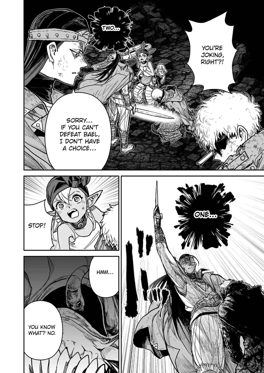 Page 12 Chapter 12 Abandoned ~Tsuyosugite Buki ga Kowareru Yuusha to Buki Shokunin no Elf~
