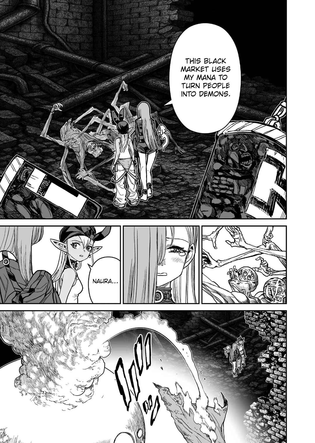 Page 3 Chapter 12 Abandoned ~Tsuyosugite Buki ga Kowareru Yuusha to Buki Shokunin no Elf~