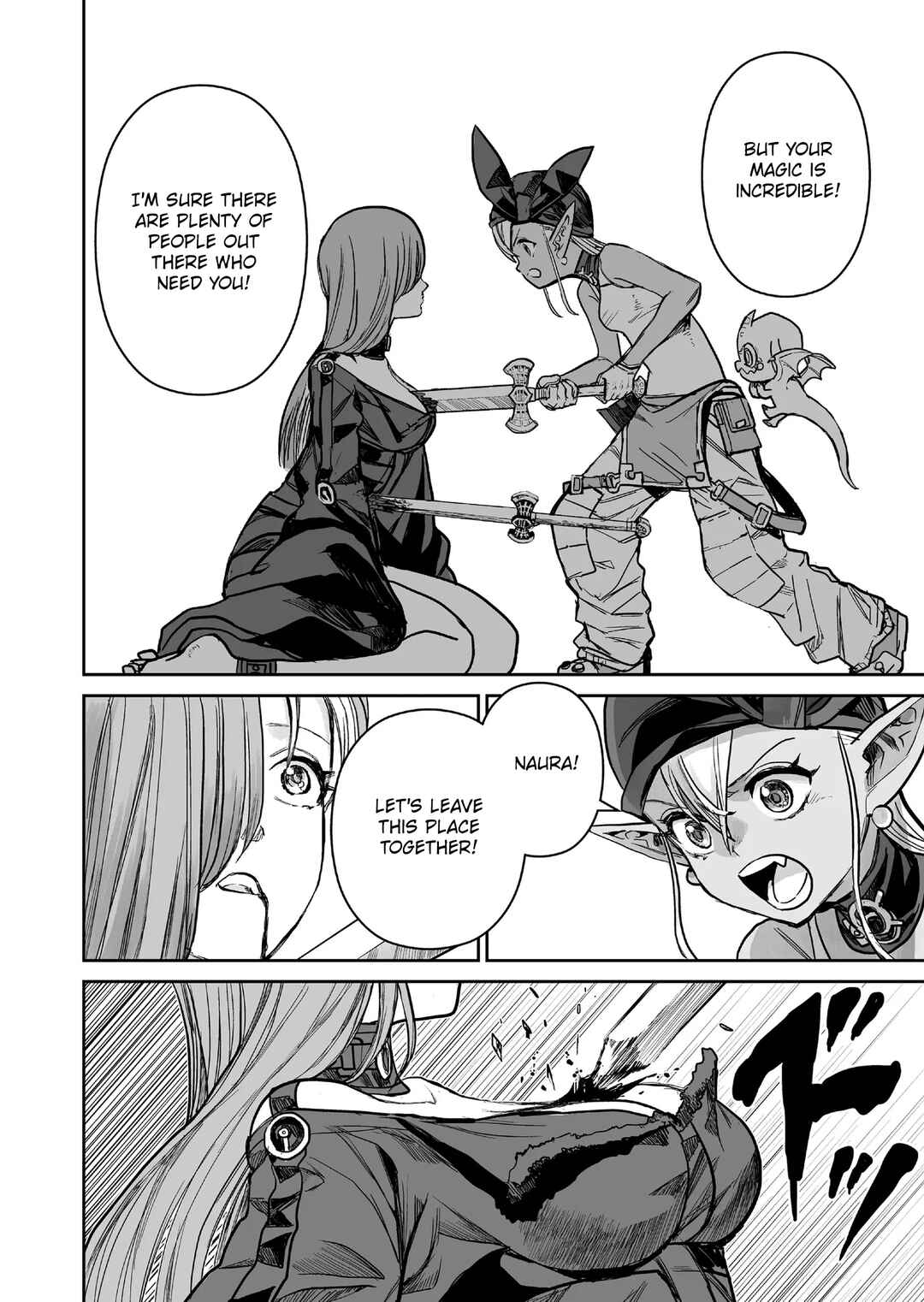 Page 8 Chapter 9 Abandoned ~Tsuyosugite Buki ga Kowareru Yuusha to Buki Shokunin no Elf~