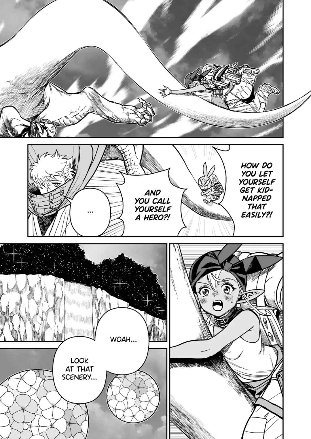 Page 3 Chapter 3 Abandoned ~Tsuyosugite Buki ga Kowareru Yuusha to Buki Shokunin no Elf~
