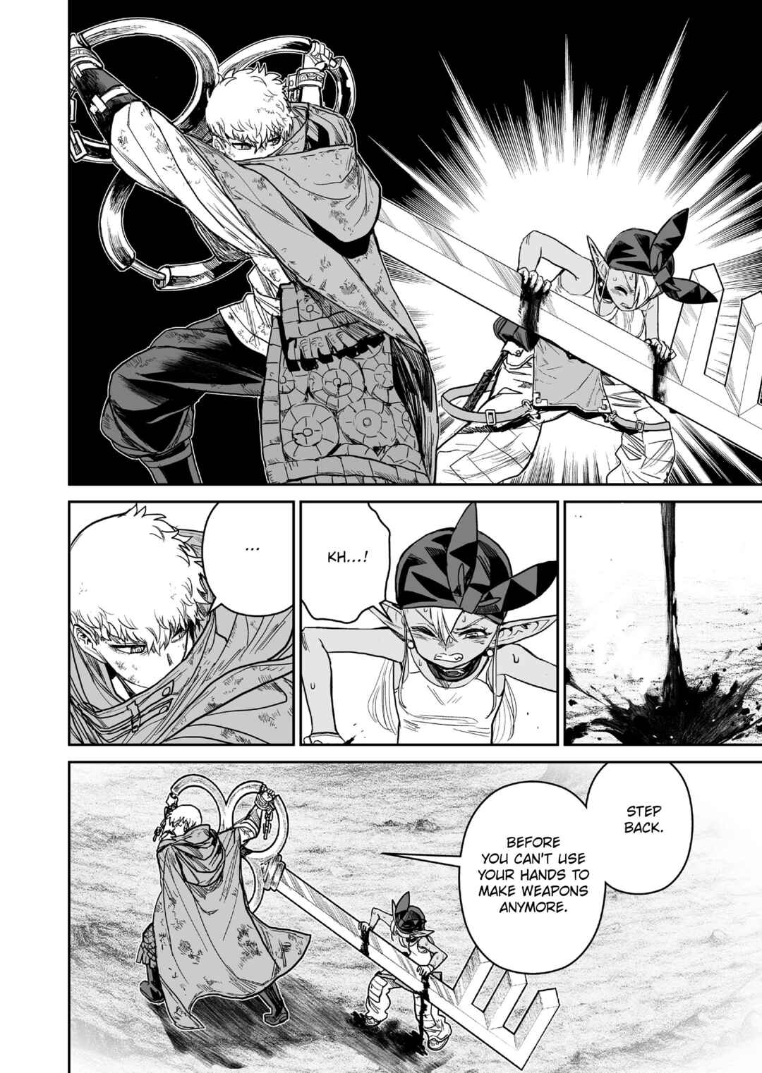 Page 8 Chapter 21 Abandoned ~Tsuyosugite Buki ga Kowareru Yuusha to Buki Shokunin no Elf~