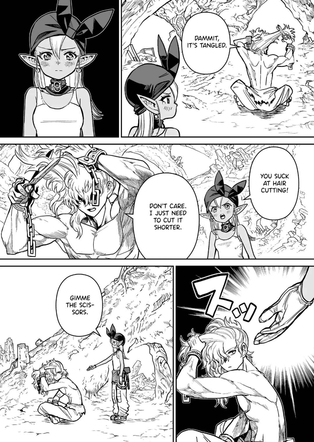 Page 12 Chapter 2 Abandoned ~Tsuyosugite Buki ga Kowareru Yuusha to Buki Shokunin no Elf~