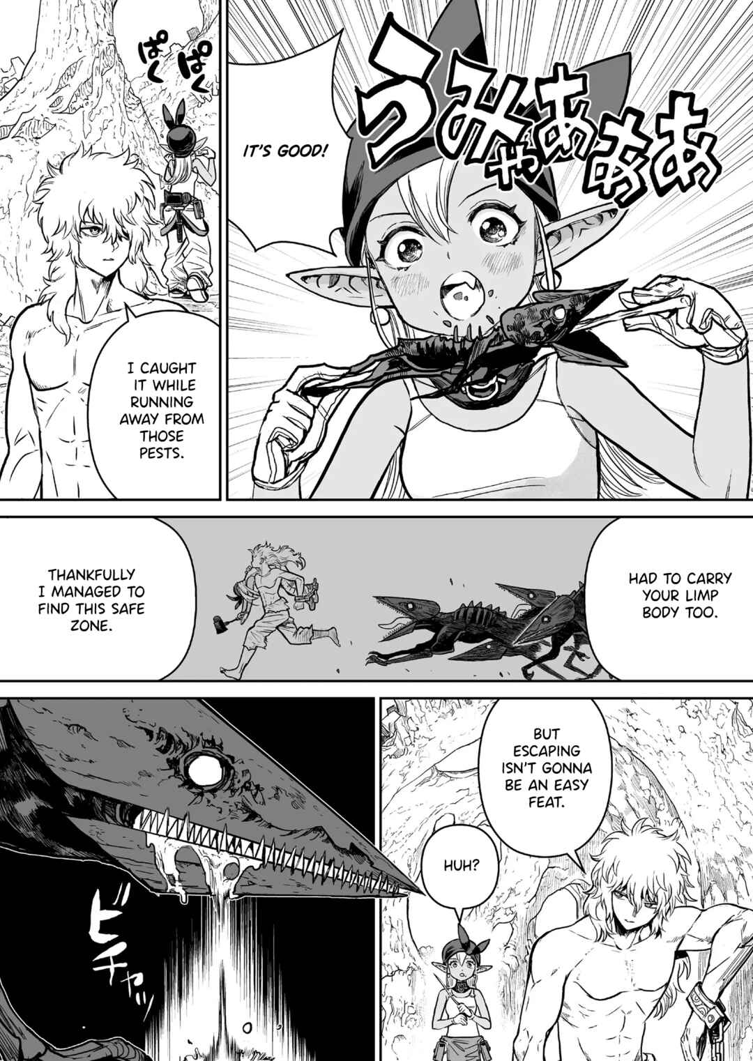 Page 7 Chapter 2 Abandoned ~Tsuyosugite Buki ga Kowareru Yuusha to Buki Shokunin no Elf~
