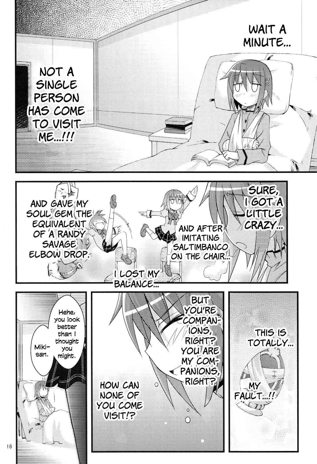 Page 15 Chapter Unknown_bdae Mahou Shoujo Madoka★Magica - Sayaka 120% (Doujinshi)