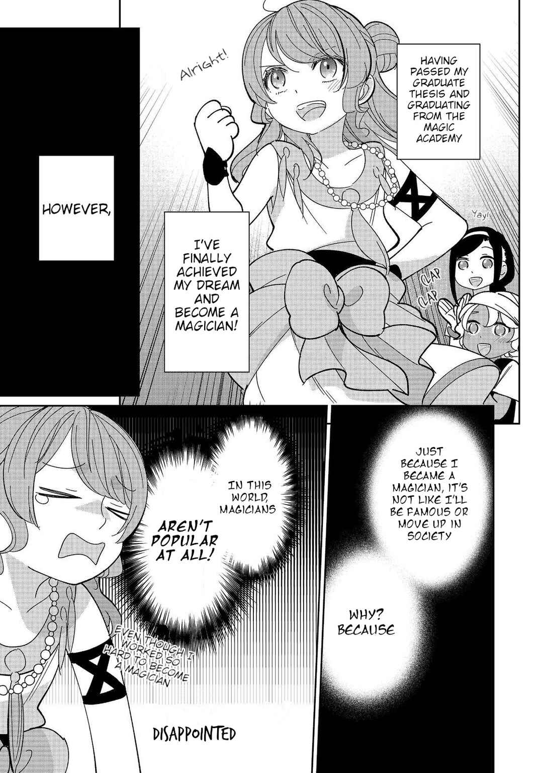 Page 1 Chapter 9 Tensei Dai Majo no Isekai Kurashi ~Kodai Roman-Fuu Kokka de Hajimeru Mahou Kenkyuu~