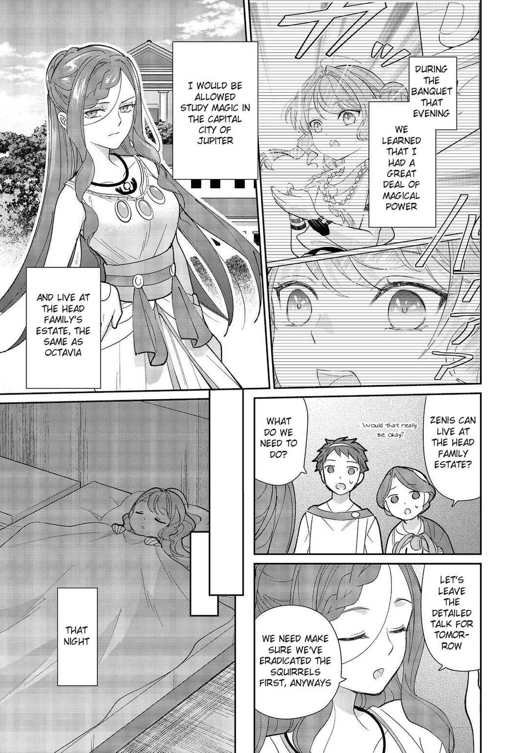 Page 1 Chapter 2 Tensei Dai Majo no Isekai Kurashi ~Kodai Roman-Fuu Kokka de Hajimeru Mahou Kenkyuu~
