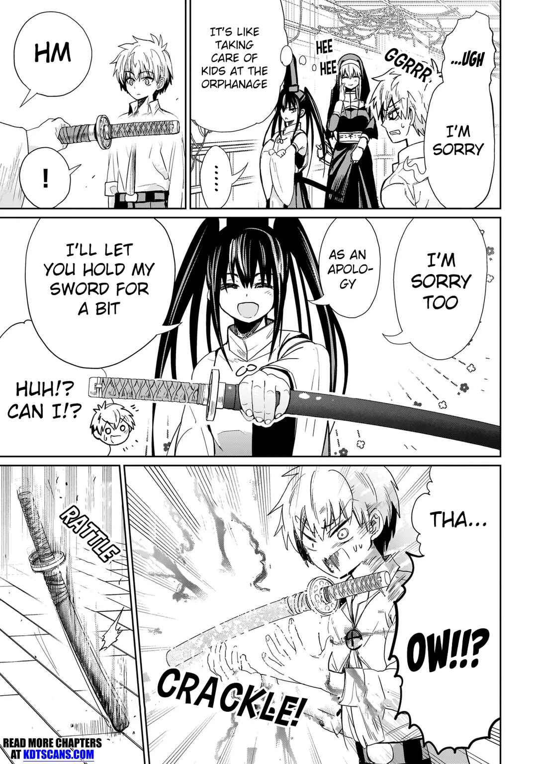 Page 12 Chapter 3 Exorcist wa Midara ni Aragau