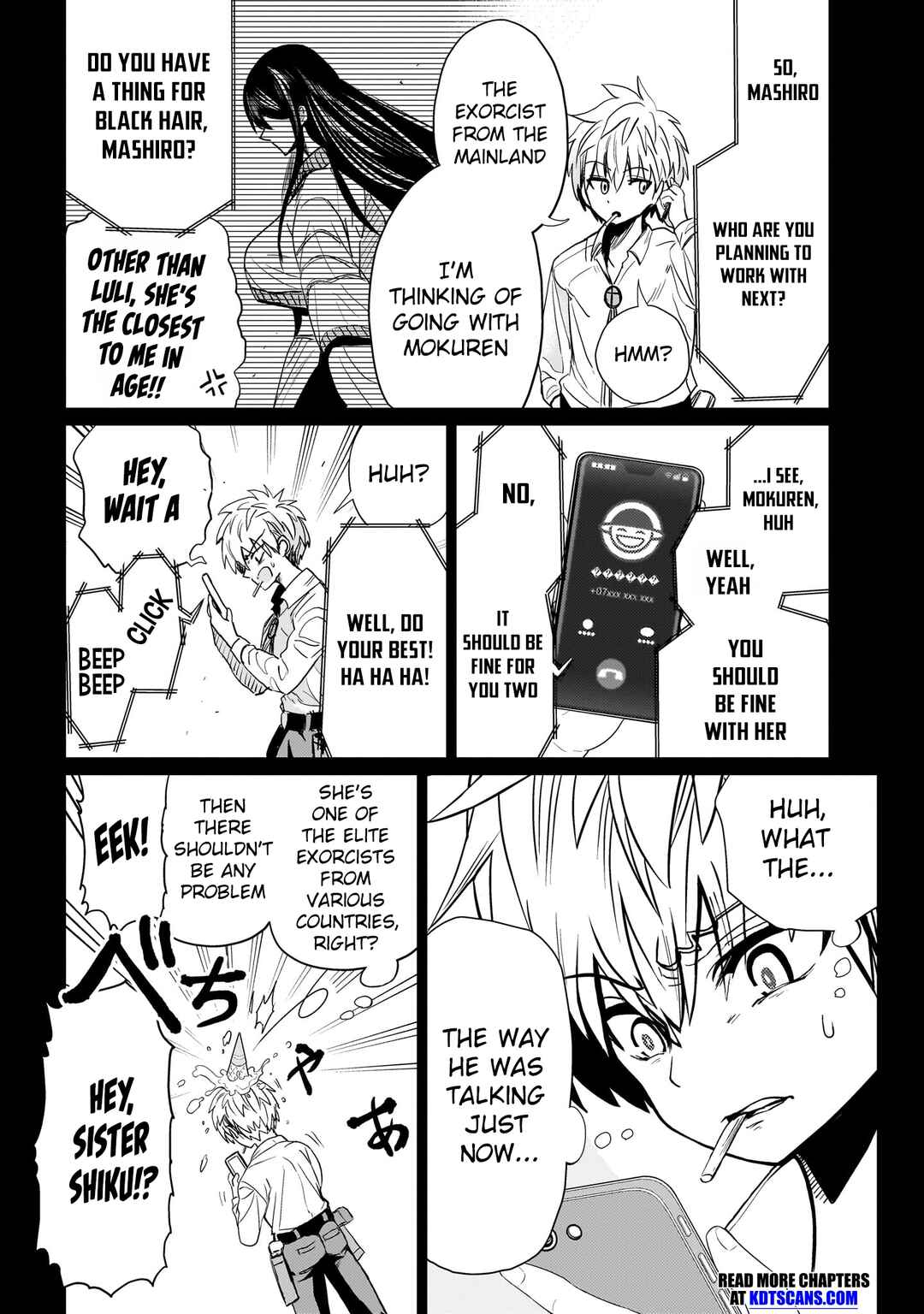 Page 7 Chapter 5 Exorcist wa Midara ni Aragau