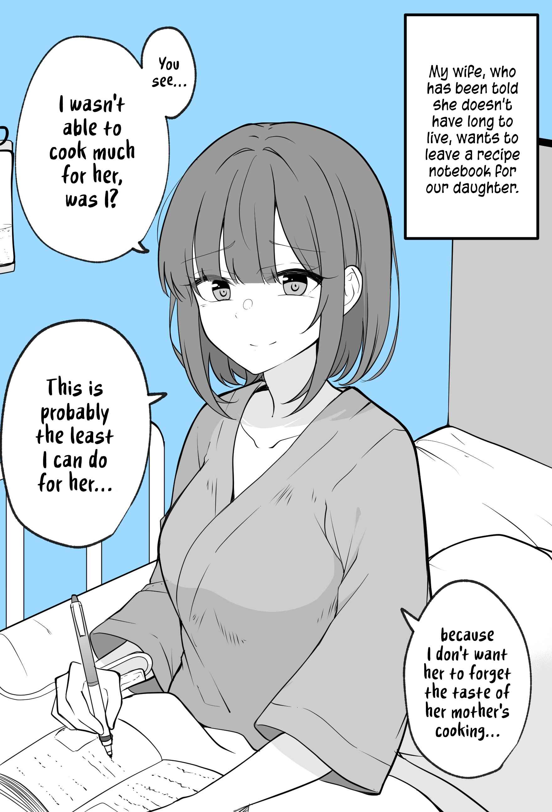 Page 1 Chapter 2 My Wife Who Has Been Told She Doesn’t Have Long to Live...