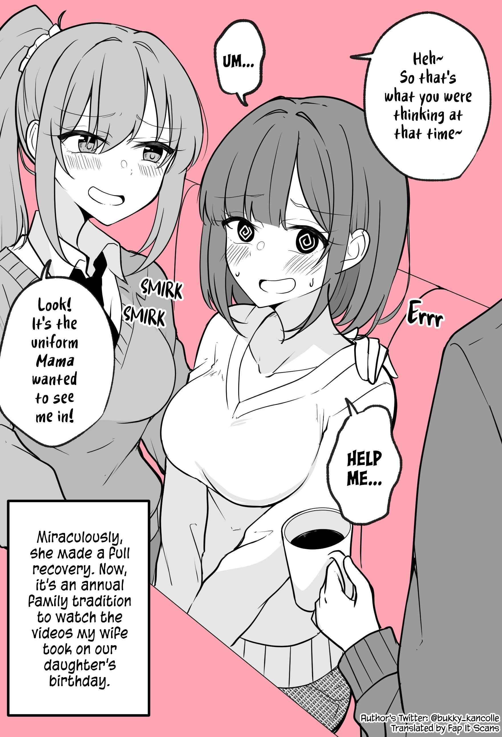 Page 2 Chapter 1 My Wife Who Has Been Told She Doesn’t Have Long to Live...