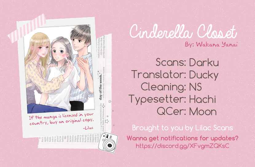 Page 1 Chapter 6 Cinderella Closet