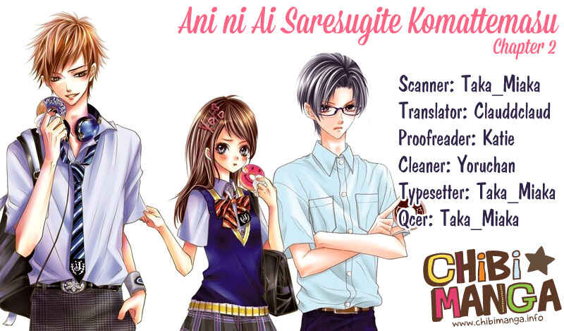 Page 1 Chapter 2 Ani ni Ai Saresugite Komattemasu