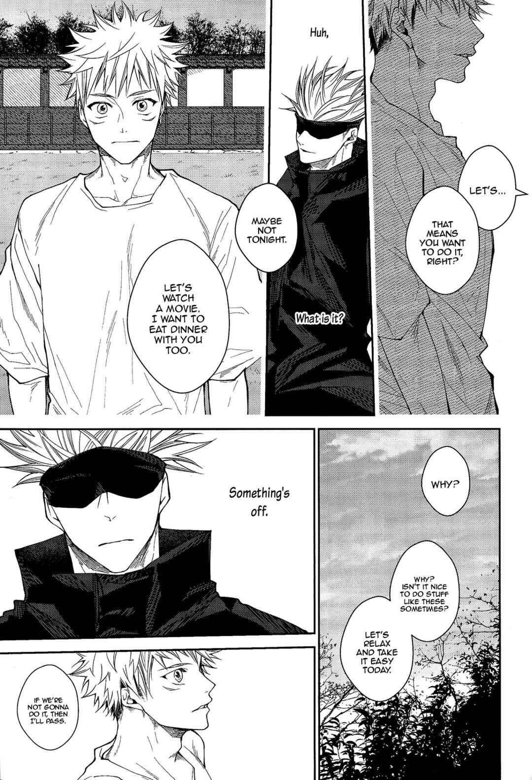 Page 18 Chapter Unknown_68ff Jujutsu Kaisen - Yoake Matsu Futari (Doujinshi)