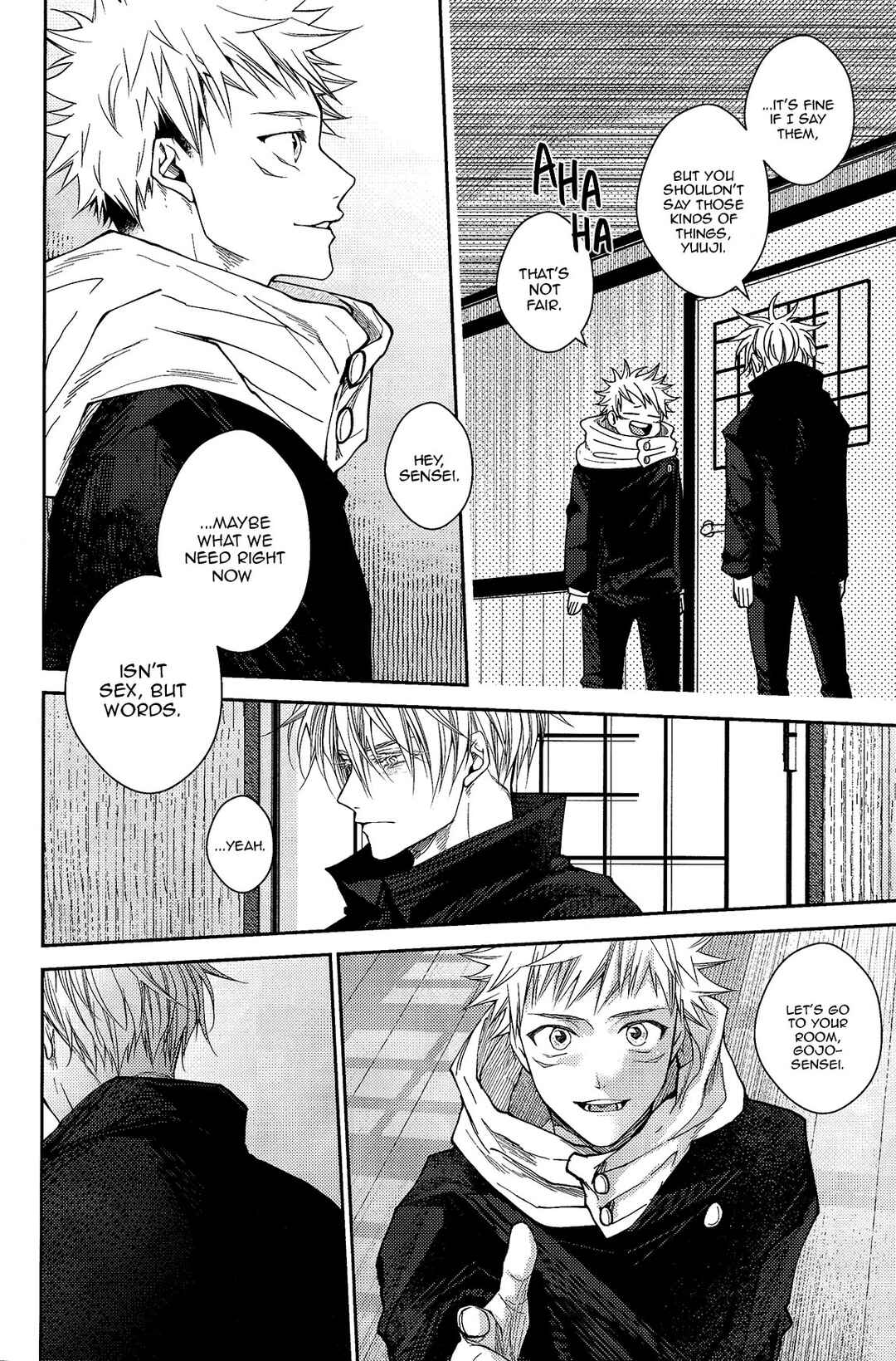 Page 27 Chapter Unknown_68ff Jujutsu Kaisen - Yoake Matsu Futari (Doujinshi)