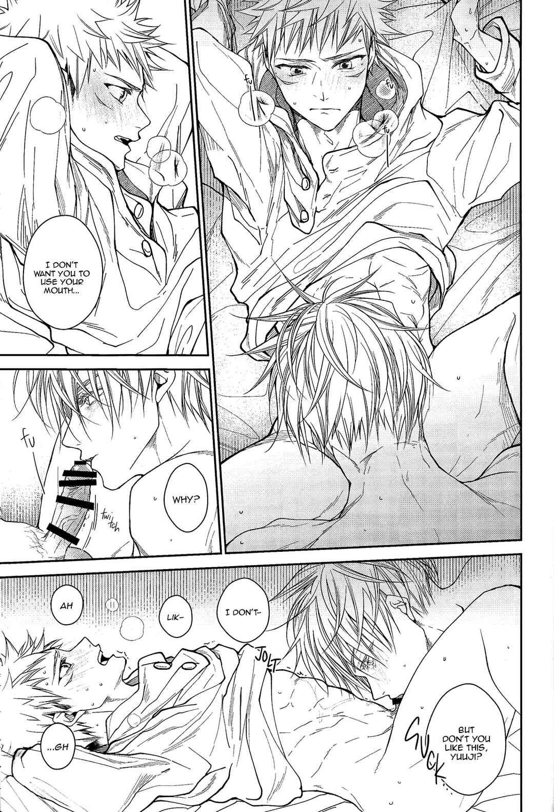 Page 36 Chapter Unknown_68ff Jujutsu Kaisen - Yoake Matsu Futari (Doujinshi)