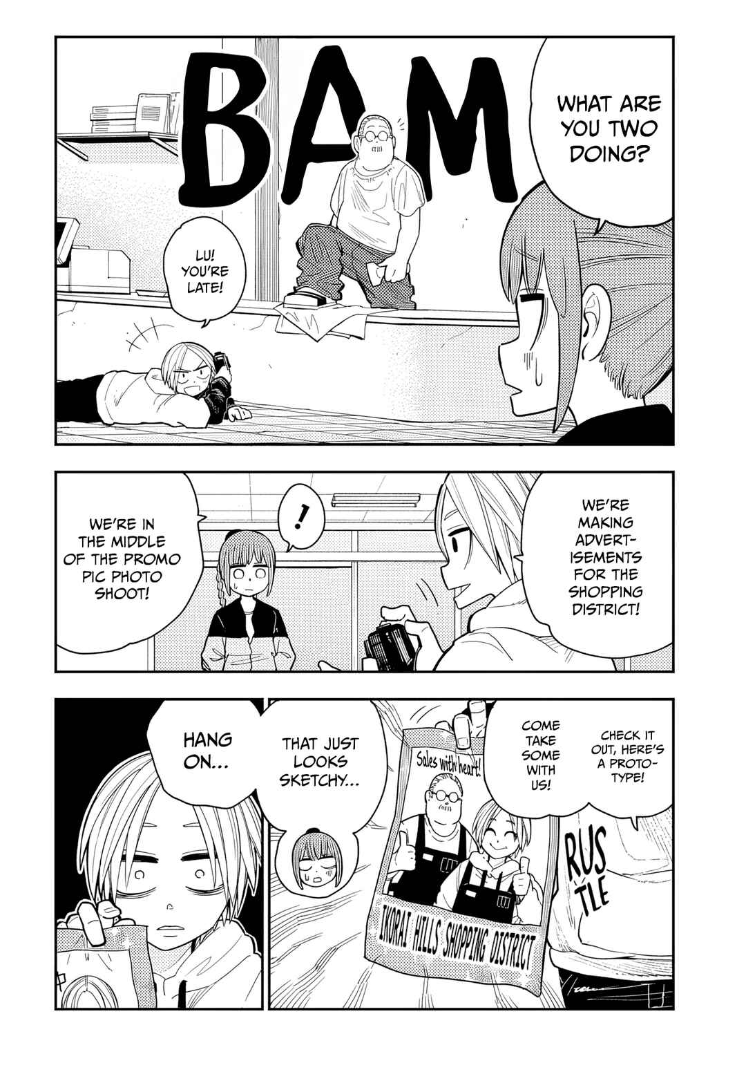 Page 4 Chapter 3 Sakamoto Holidays