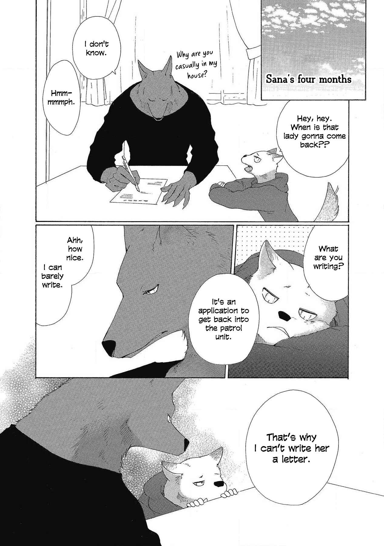 Page 4 Chapter 7.5 Hana and the Beast Man