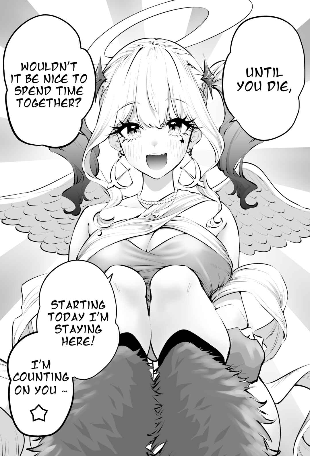 Page 3 Chapter Unknown_6c6d Omukae ni Kita Tenshi ga Gyaru de shita ★