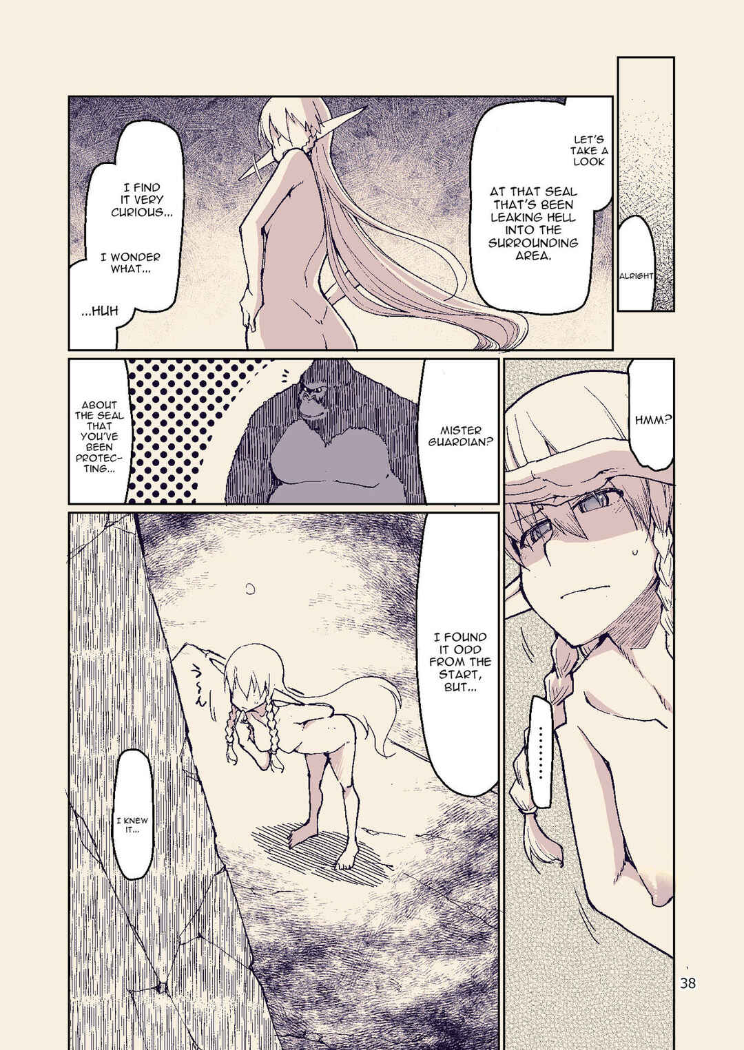 Page 38 Chapter 8 Dosukebe Elf no Ishukan Nikki