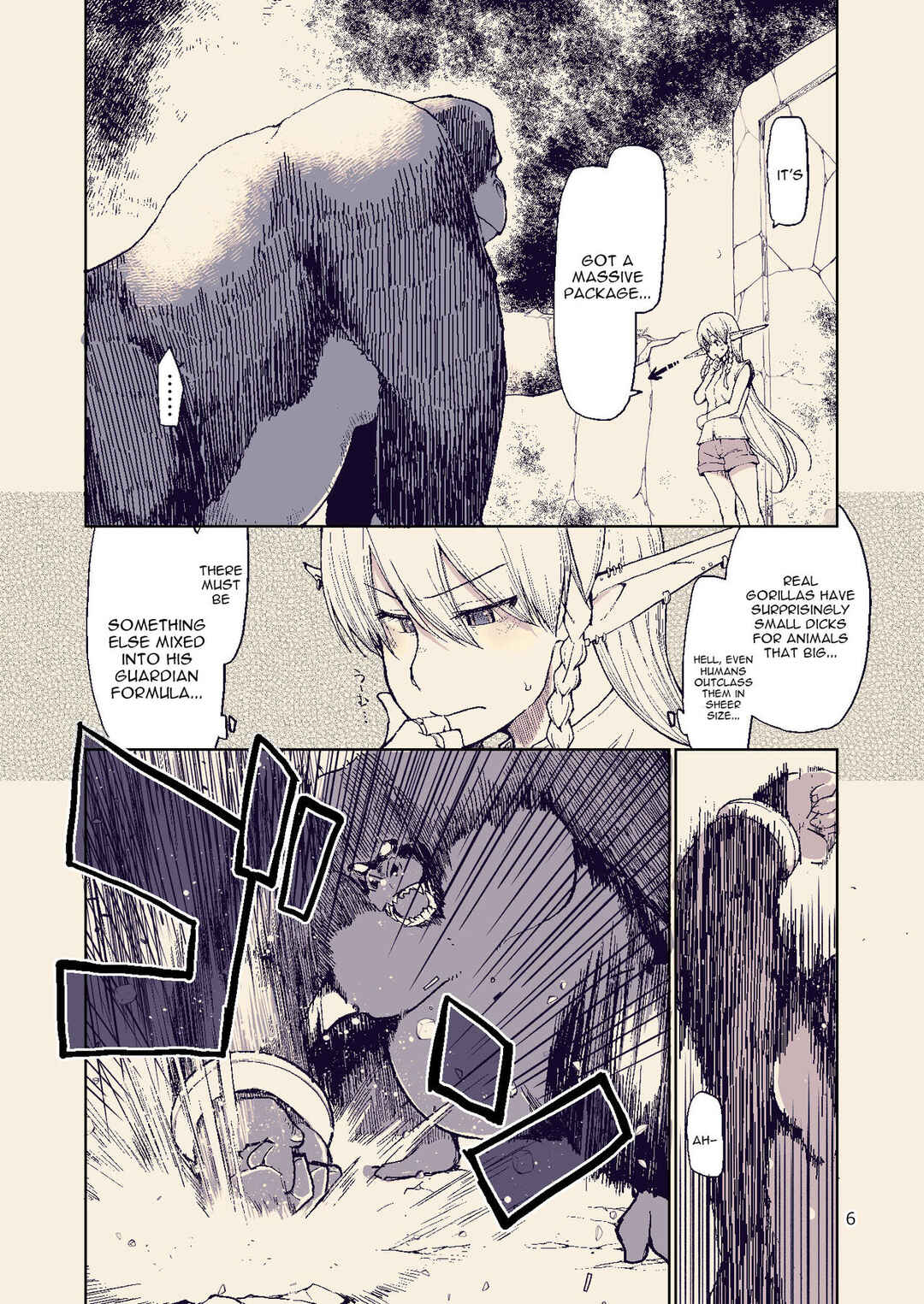 Page 6 Chapter 8 Dosukebe Elf no Ishukan Nikki