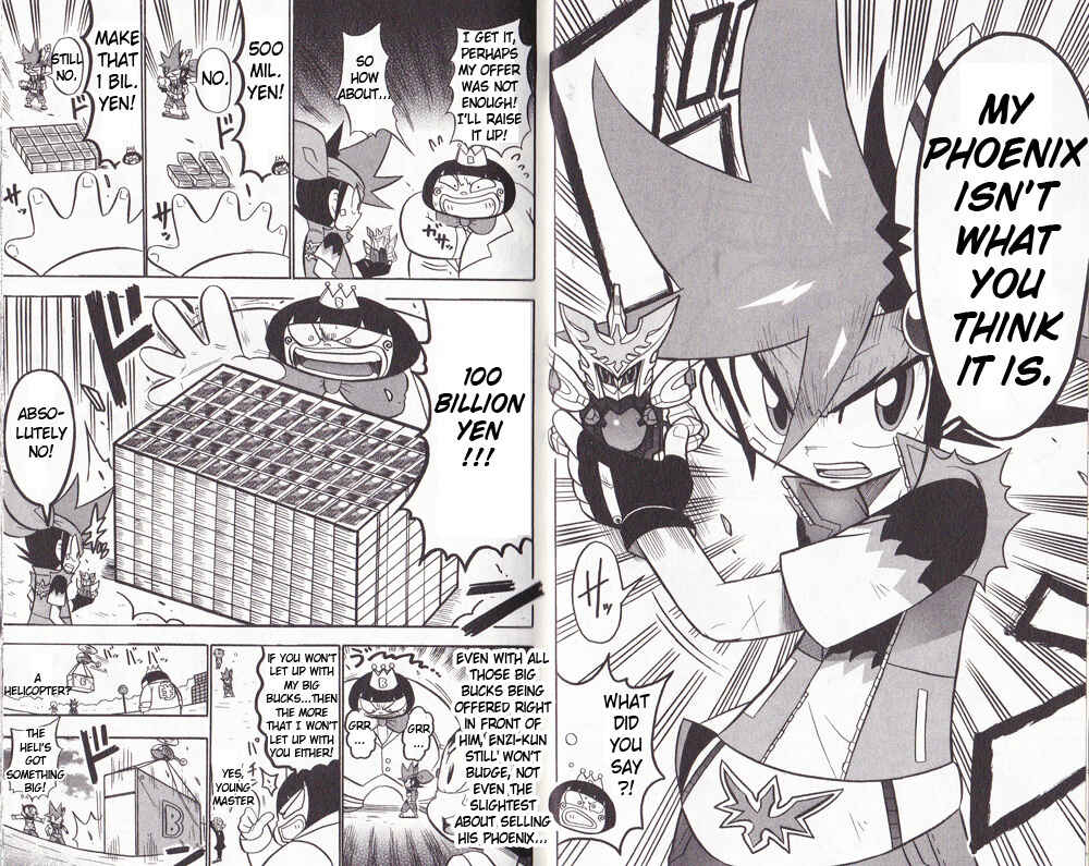 Page 10 Chapter 2 Cross Fight B-Daman: Legendary Phoenix