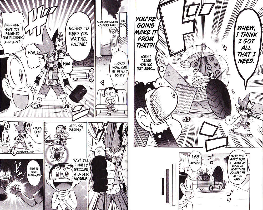 Page 7 Chapter 2 Cross Fight B-Daman: Legendary Phoenix