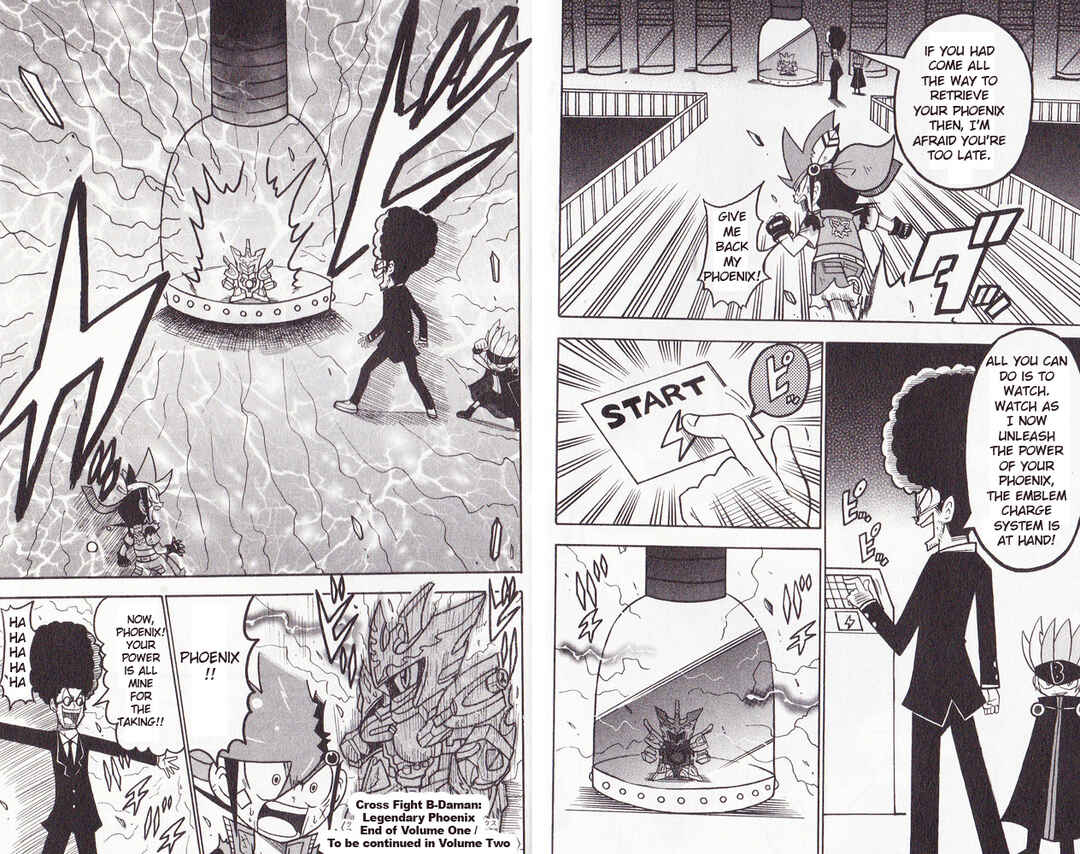 Page 8 Chapter 6 Cross Fight B-Daman: Legendary Phoenix