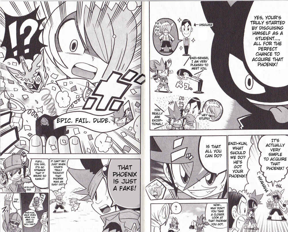 Page 8 Chapter 4 Cross Fight B-Daman: Legendary Phoenix