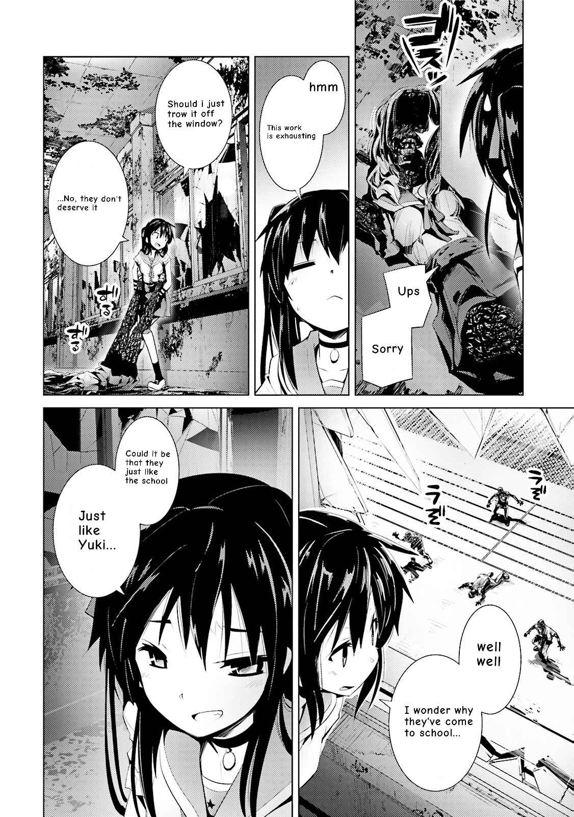 Page 4 Chapter 5 Gakkou Gurashi! Anthology Comic: Kai