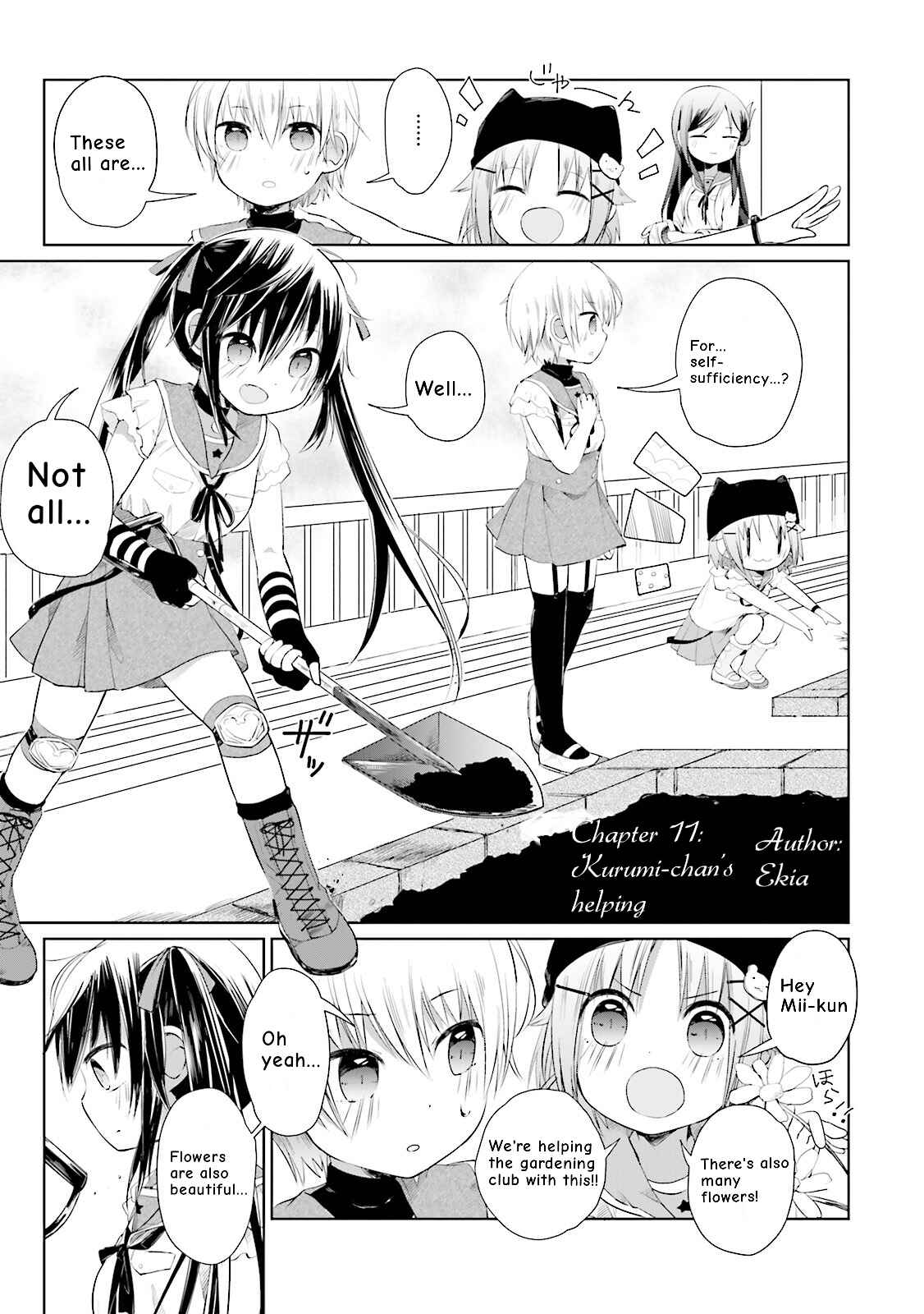 Page 1 Chapter 11 Gakkou Gurashi! Anthology Comic: Kai