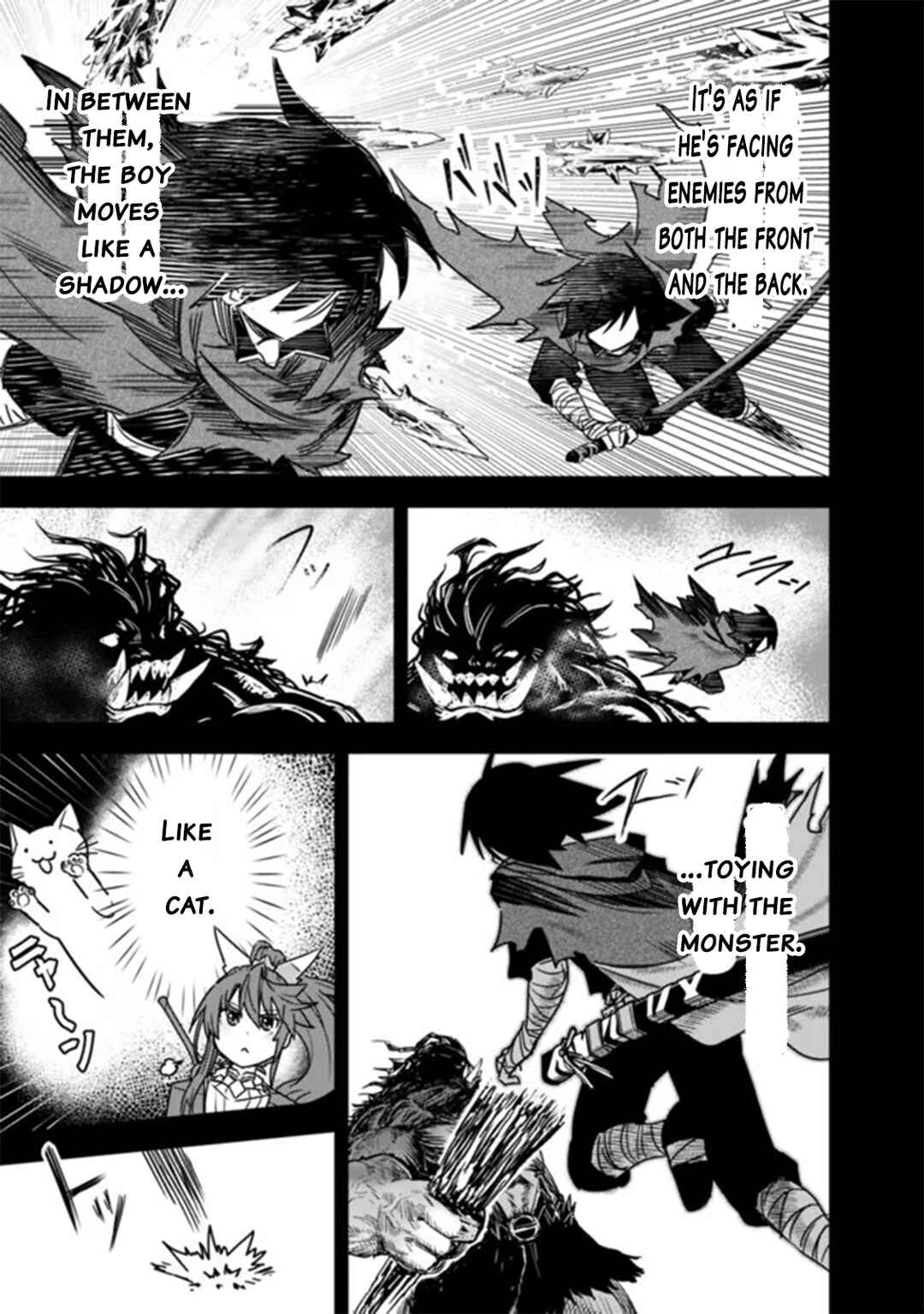 Page 19 Chapter 2 Kuroneko no Kenshi ~Black na Party wo Yametara S-kyuu Boukensha ni Scout Saremashita. Imasara Modotte kite to Iwaretemo Mousoi desu~