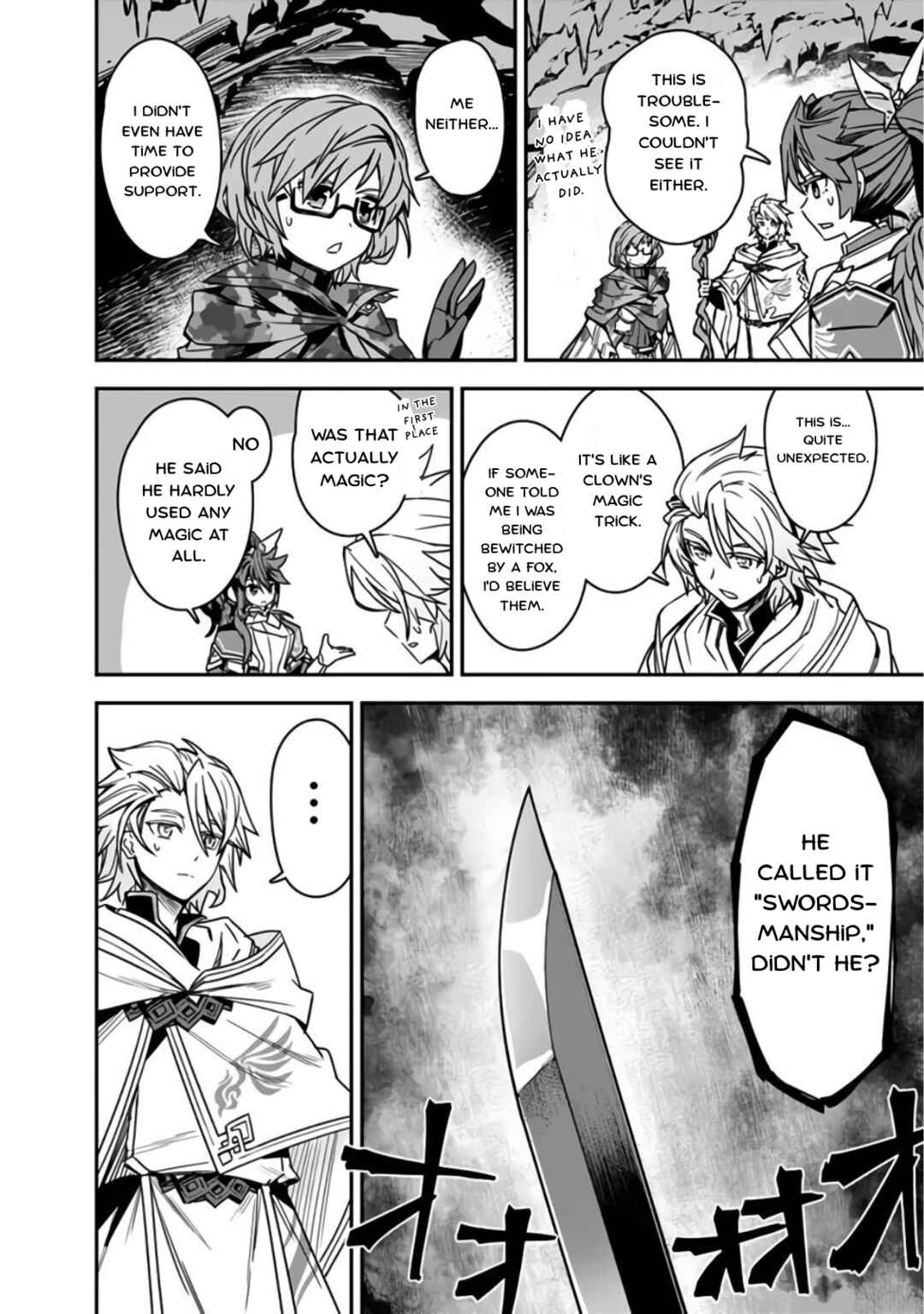 Page 18 Chapter 6 Kuroneko no Kenshi ~Black na Party wo Yametara S-kyuu Boukensha ni Scout Saremashita. Imasara Modotte kite to Iwaretemo Mousoi desu~
