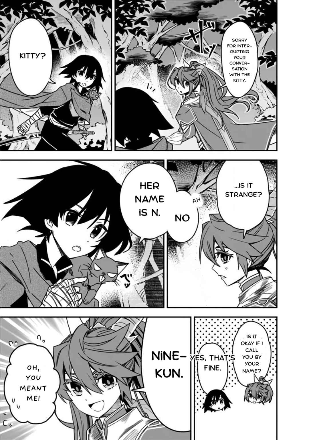 Page 5 Chapter 5 Kuroneko no Kenshi ~Black na Party wo Yametara S-kyuu Boukensha ni Scout Saremashita. Imasara Modotte kite to Iwaretemo Mousoi desu~
