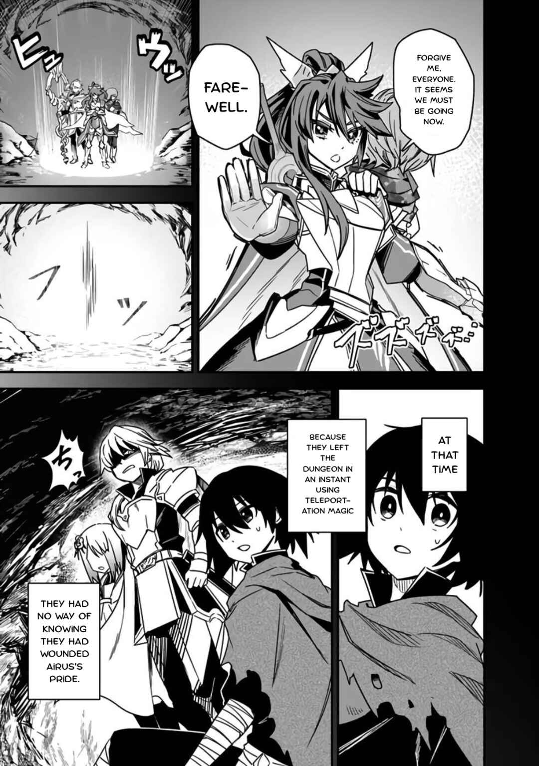 Page 9 Chapter 3 Kuroneko no Kenshi ~Black na Party wo Yametara S-kyuu Boukensha ni Scout Saremashita. Imasara Modotte kite to Iwaretemo Mousoi desu~