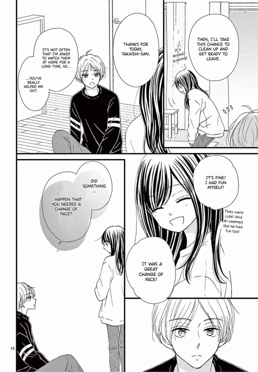Page 15 Chapter 14 Midori no Tomarigi