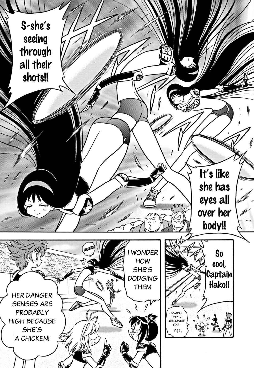 Page 7 Chapter 38 Flaming Fightball Girl Dodge Danko
