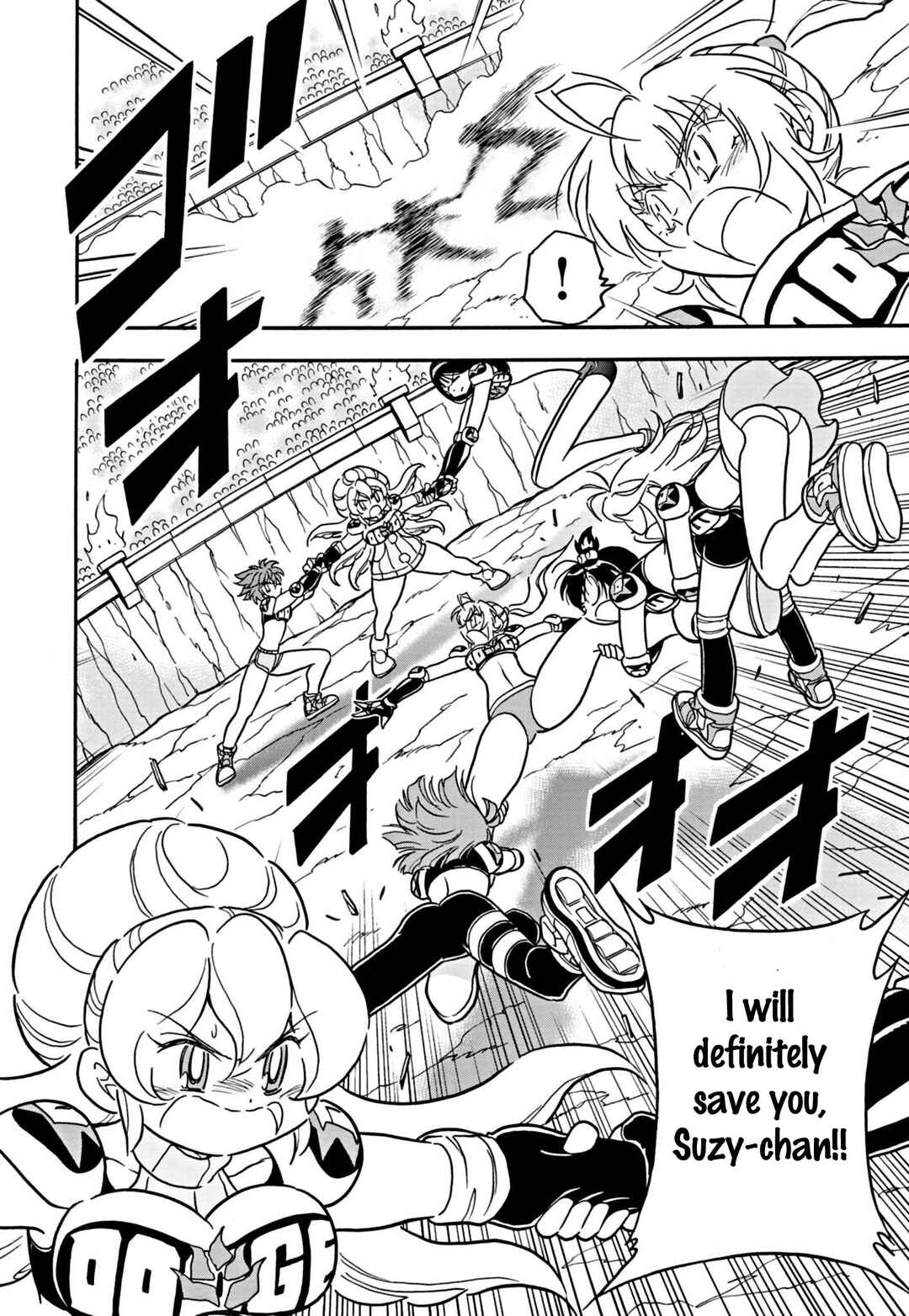 Page 7 Chapter 33 Flaming Fightball Girl Dodge Danko
