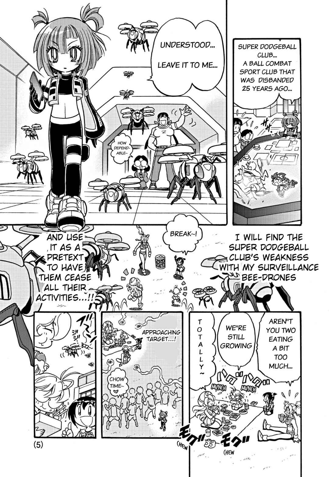 Page 5 Chapter 4 Flaming Fightball Girl Dodge Danko