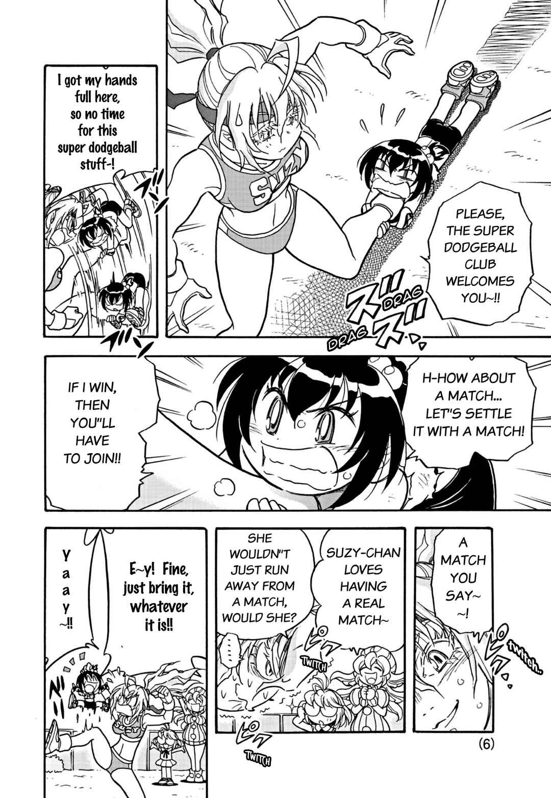 Page 6 Chapter 3 Flaming Fightball Girl Dodge Danko