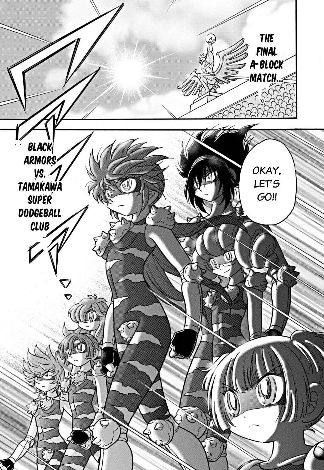 Page 1 Chapter 37 Flaming Fightball Girl Dodge Danko
