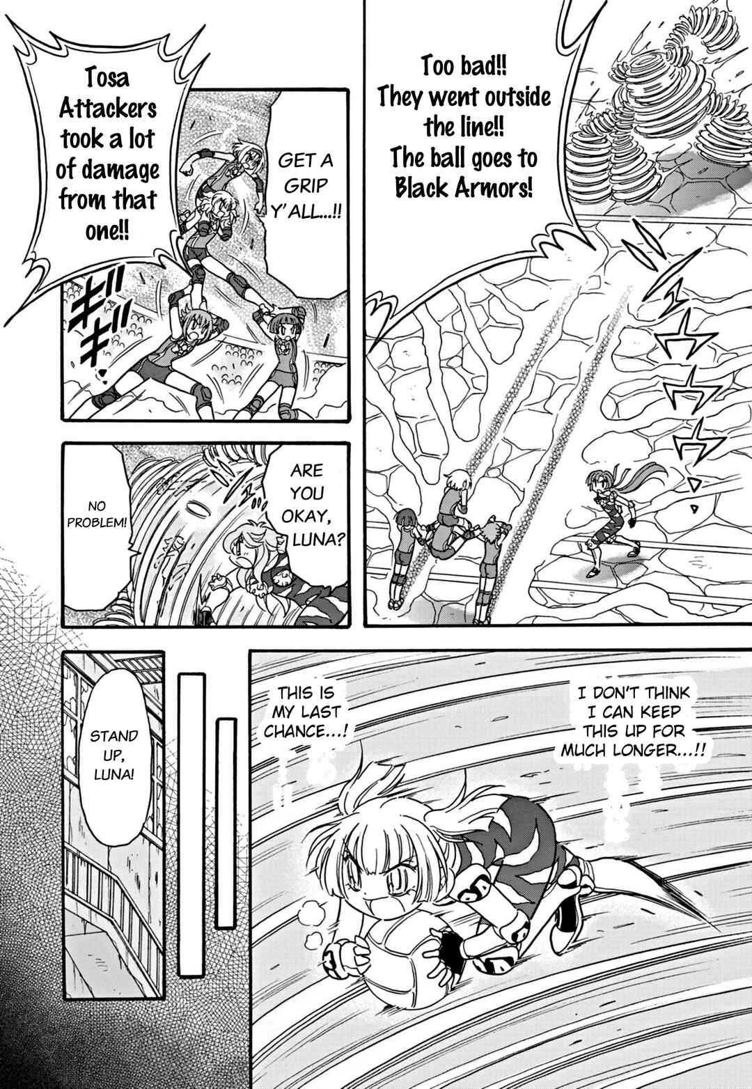 Page 6 Chapter 28 Flaming Fightball Girl Dodge Danko