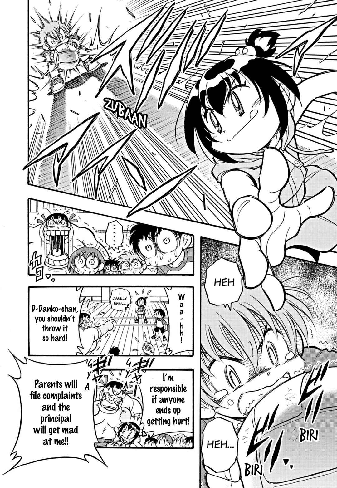 Page 12 Chapter 1 Flaming Fightball Girl Dodge Danko