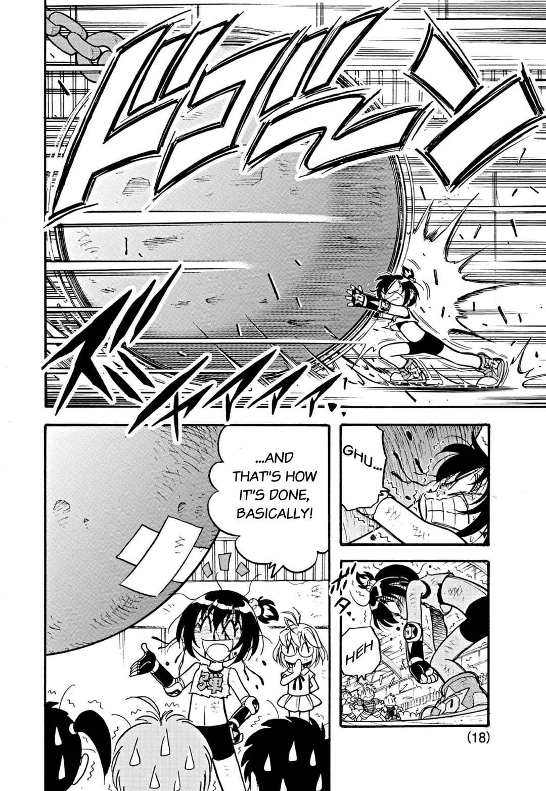 Page 18 Chapter 1 Flaming Fightball Girl Dodge Danko