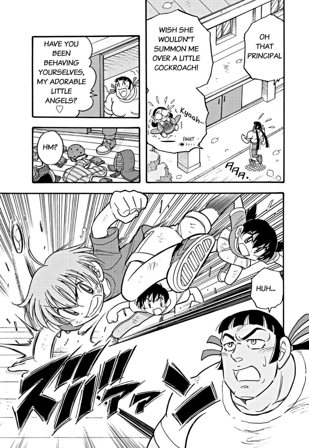 Page 25 Chapter 1 Flaming Fightball Girl Dodge Danko