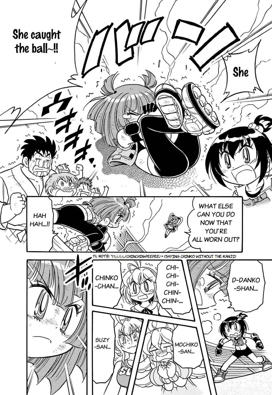 Page 12 Chapter 14 Flaming Fightball Girl Dodge Danko