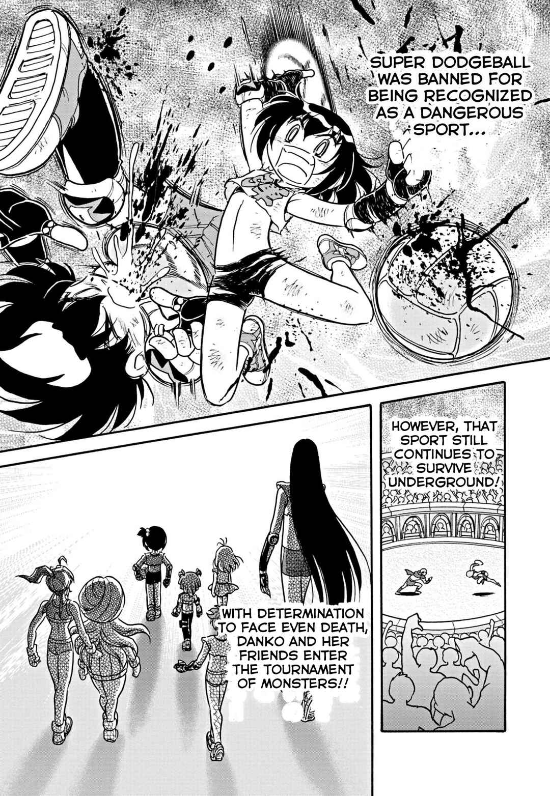 Page 1 Chapter 23 Flaming Fightball Girl Dodge Danko